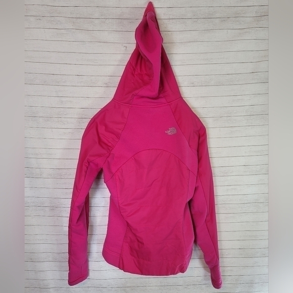 THE NORTH FACE SUMMIT SERIES WINDSTOPPER HOT PINK FULL ZIP HOODED JACKET… - Picture 12 of 16